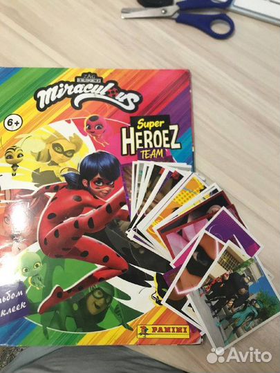 Panini Miraculous Super Heroez Team (леди баг )