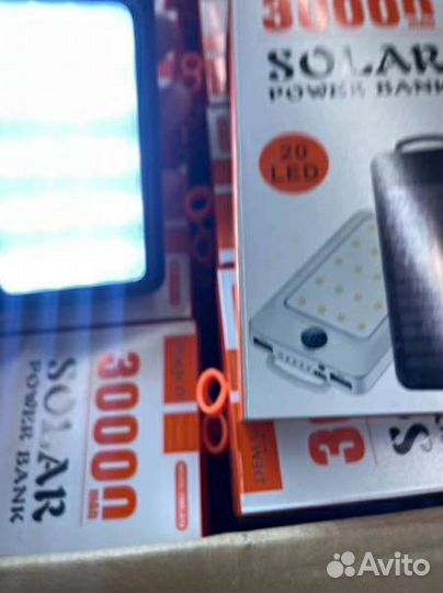 Повер банк на 30 000 ампер солнечный