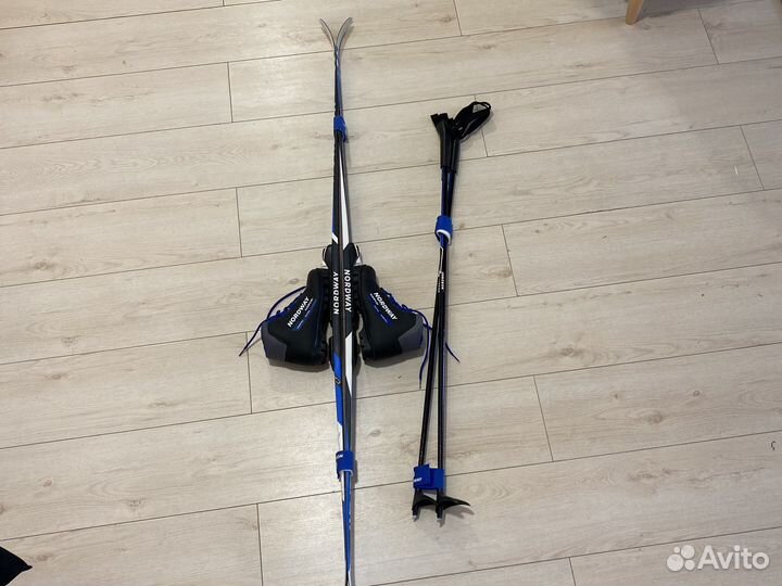 Лыжи беговые детские 150 с ботинками