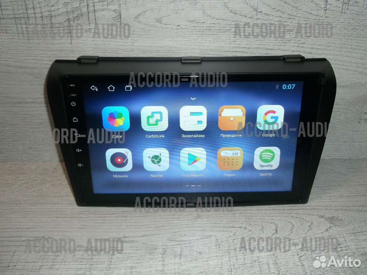 Магнитола 2DIN Mazda 3 BK Android с камерой