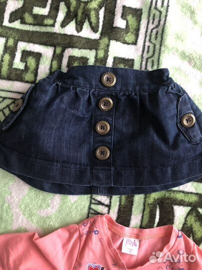 Детские вещи пакетом на девочек 74