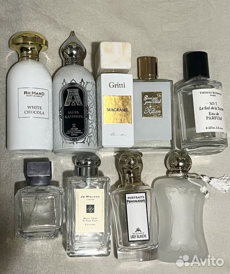 Пустые флаконы от духов