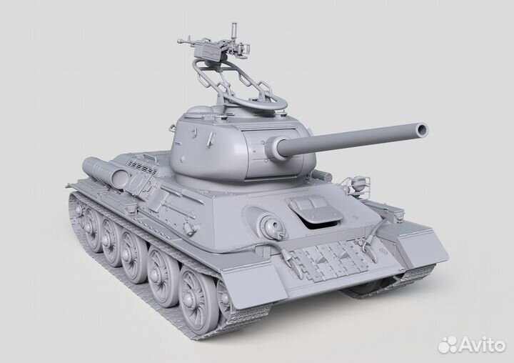 Модель из смолы T34-85 1/35