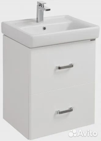 Тумба с раковиной Акватон 1a1692k1am010 Белая