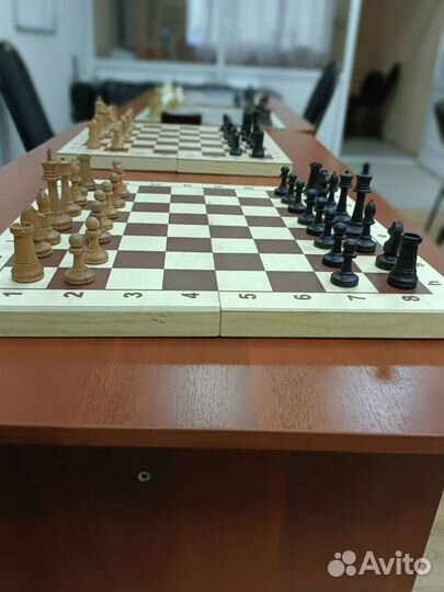 Шахматы деревянные новые