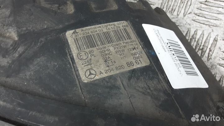 Фара правая Mercedes-Benz C-Class