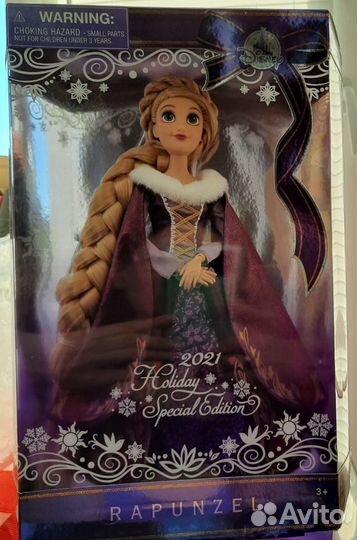 Рапунцель Holiday Disney.новогодняя Рапунцель 2021