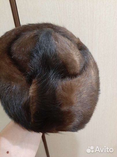 Шапка норковая женская