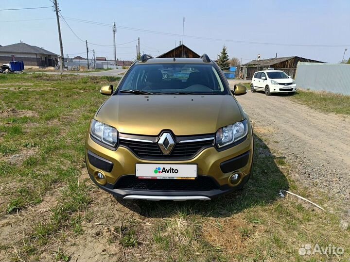 Renault Sandero Stepway 1.6 МТ, 2017, 95 000 км