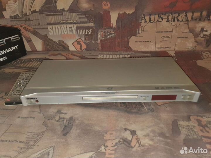 Нерабочий dvd проигрыватель Toshiba SD-360SR; Торг