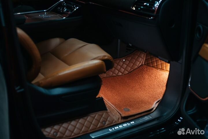 3Д коврики из экокожи на любой автомобиль