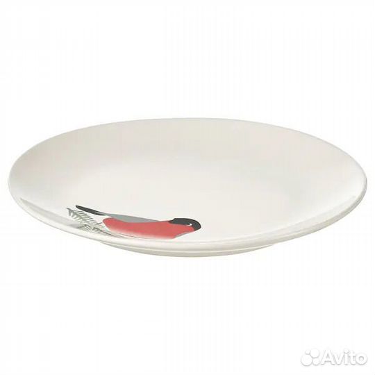 Тарелки Снегири, блюдо Икеа Винтер 2020/21