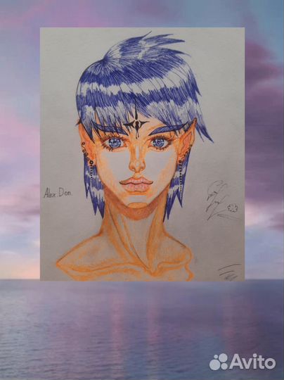 Портреты, рисунки вручную