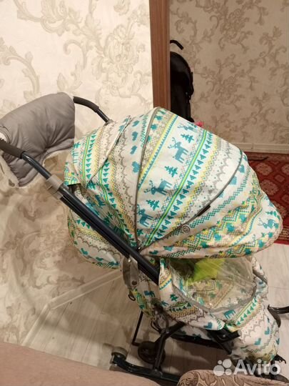 Санки коляска ника