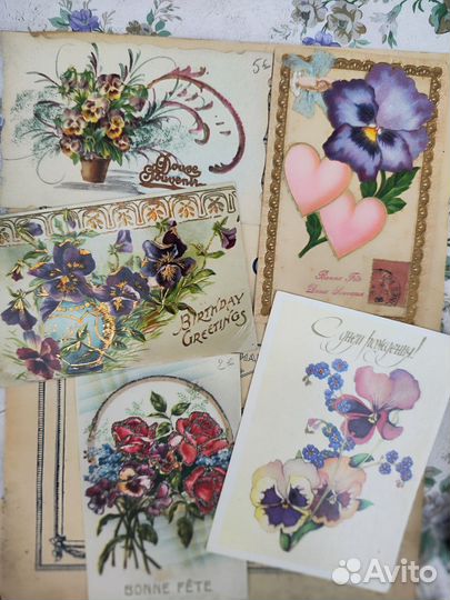 Набор старинных открыток