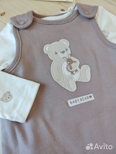 Комплект 62 68 80 боди и комбинезон c&a