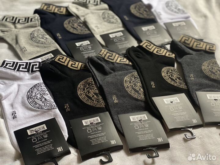 Носки мужские Versace 10 пар