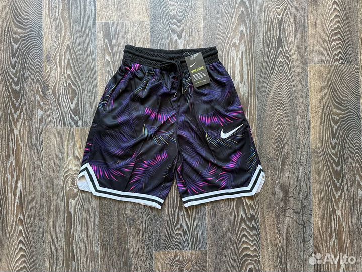 Шорты Nike Dri FIT фиолетовые