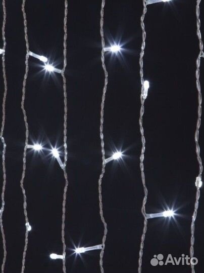 Гирлянда штора новая