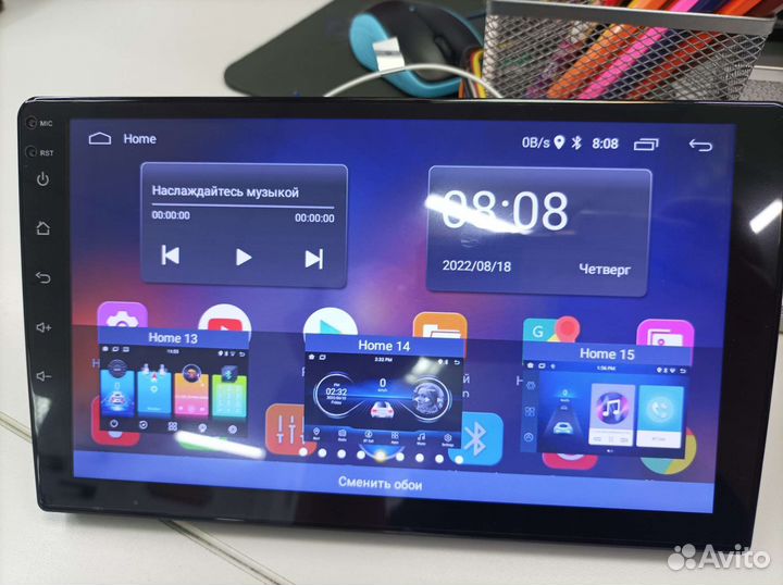 Автомагнитола 9 дюймов 2din android 1+32