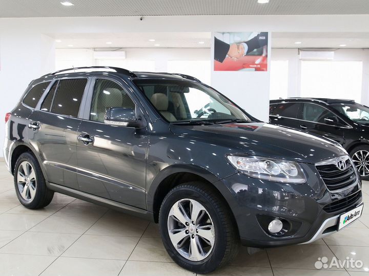 Hyundai Santa Fe 2.2 AT, 2011, 160 000 км