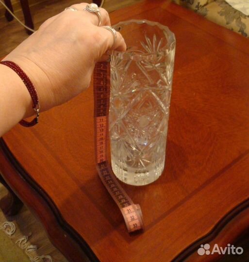 Ваза хрустальная для цветов СССР