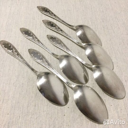 Столовые Приборы Мельхиор «Пламя» Клеймо