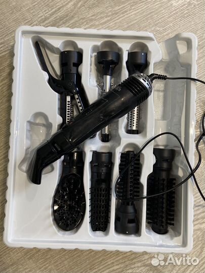 Фен стайлер 8 насадок с щеткой