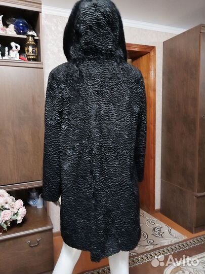 Полушубок искусственный под каракуль