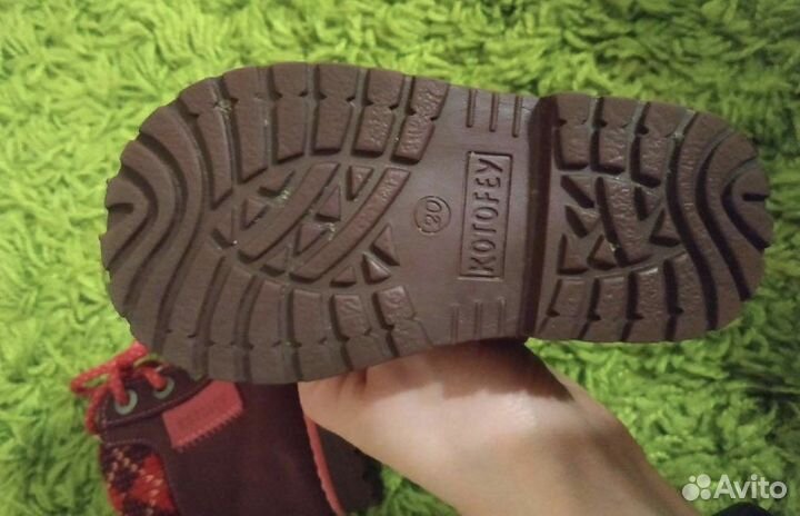 Ботинки для девочки демисезонные