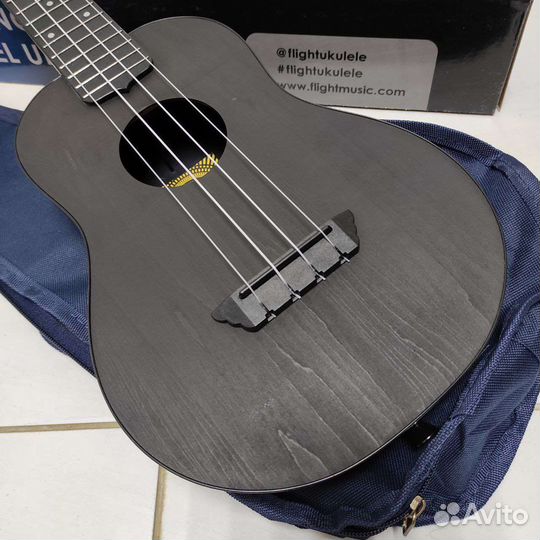 Укулеле flight концерт новая с чехлом