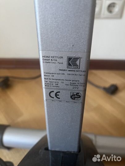 Велотренажер kettler бу