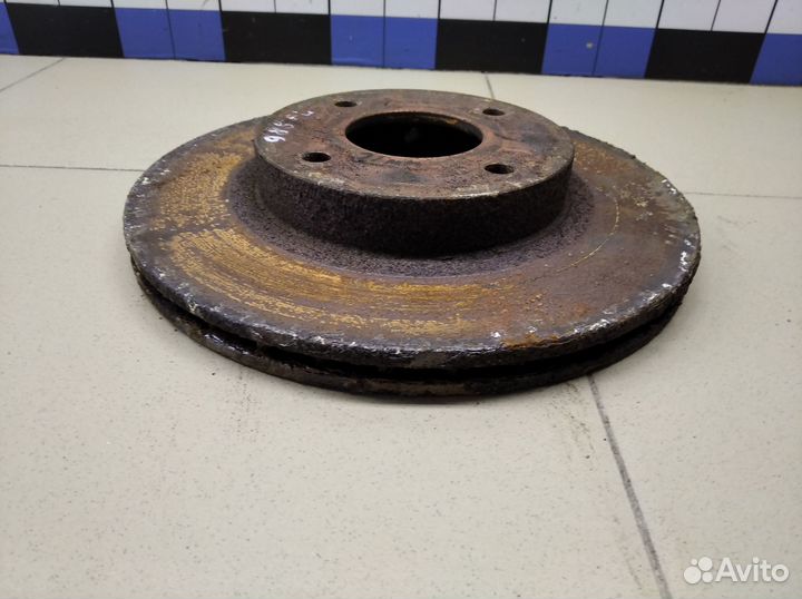 Диск тормозной передний вентилируемый Almera N16 2