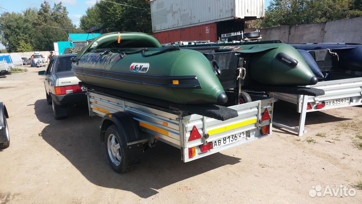 Прицеп универсальный мзса. Кузов 2,49х1,23м.Рассро