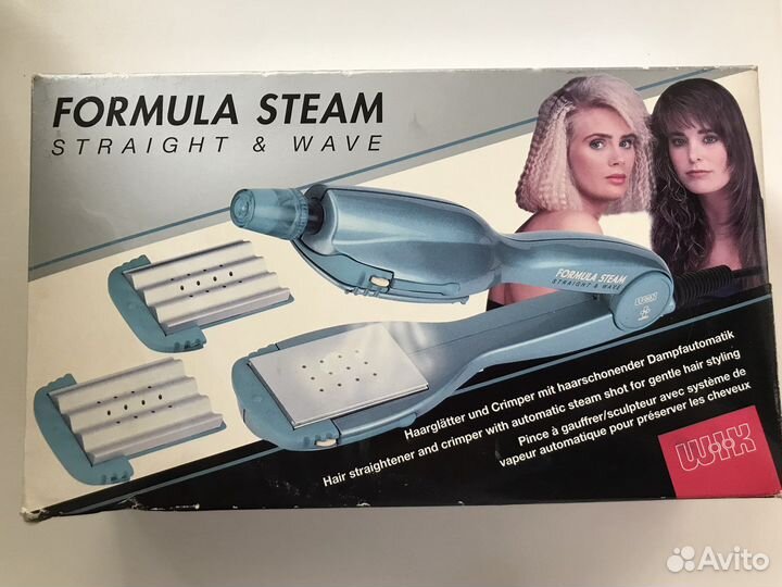 Выпрямитель для волос паровой Formula Steam