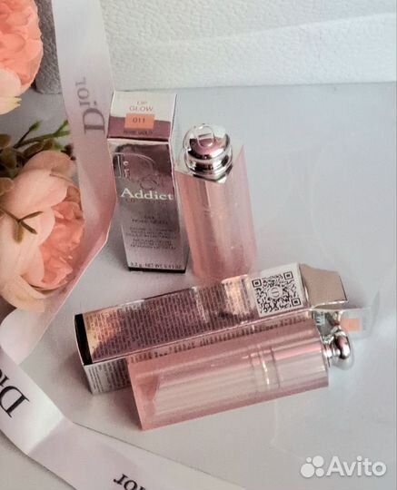 Dior addict. Блеск бальзам для губ. Тон 001