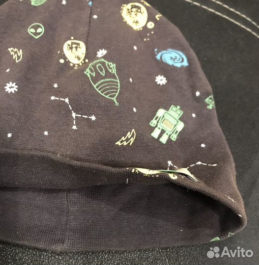 Шапка для мальчика 2-3 года на тёплую весну-осень