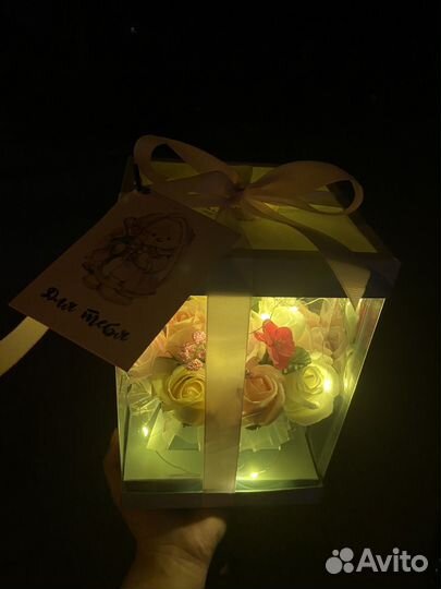 Ночник букет из цветов