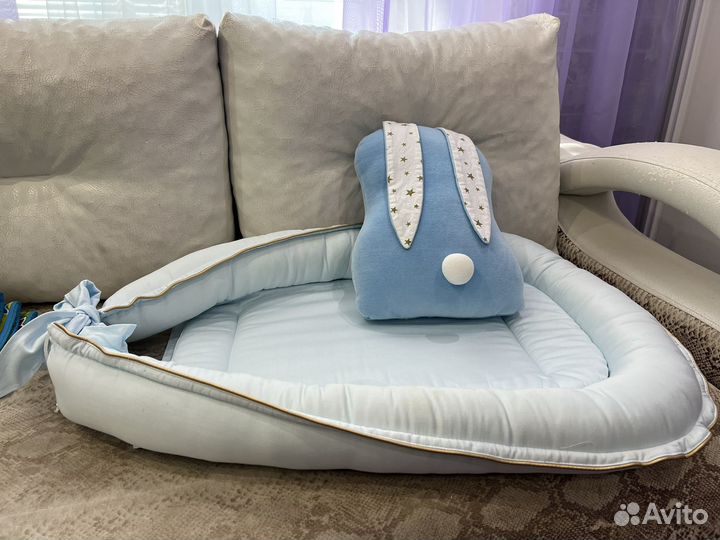 Детский кокон-гнездышко для новорожденных