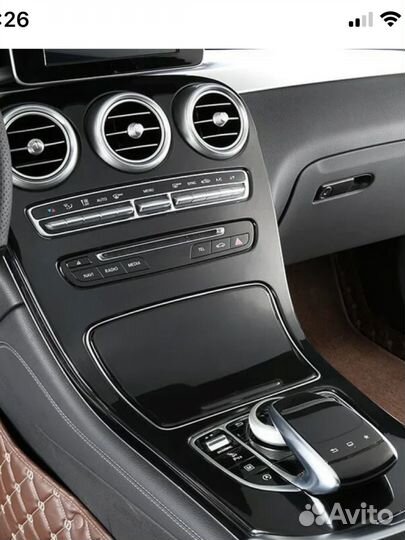 Центральная консольс дефлекторами