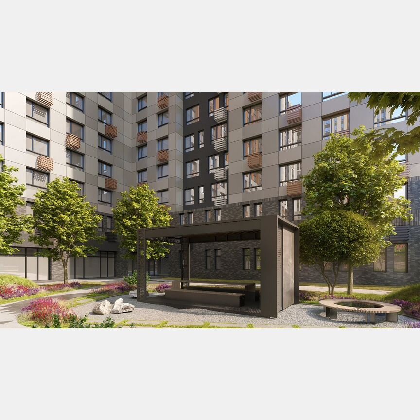 1-к. квартира, 34,3 м², 6/19 эт.