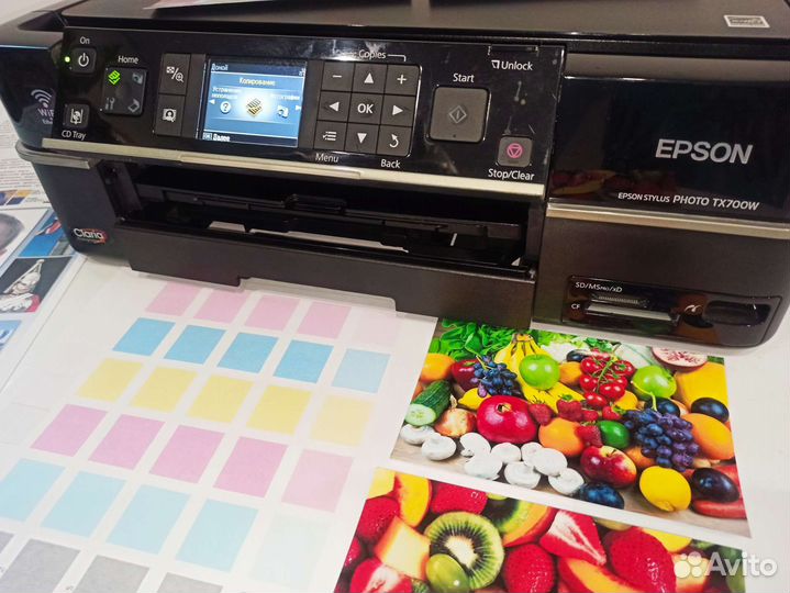 Мфу Epson stylus photo TX700w с WiFi