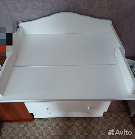 Кровать с маятником + комод с пеленальным столиком