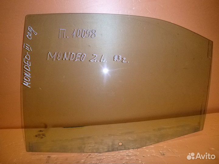 Стекло двери задней левой ford mondeo III 2000-200