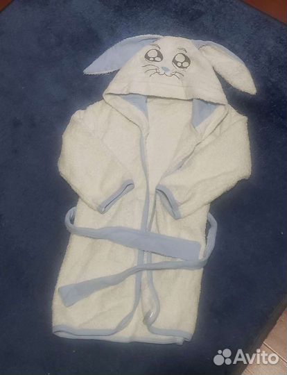 Детский халат с ушками