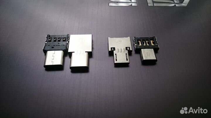 Адаптеры OTG. Type-C - USB и Micro Usb - USB для п