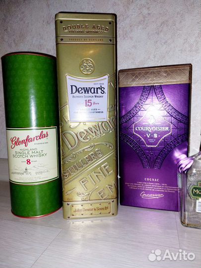 Бутылки из под алкоголя