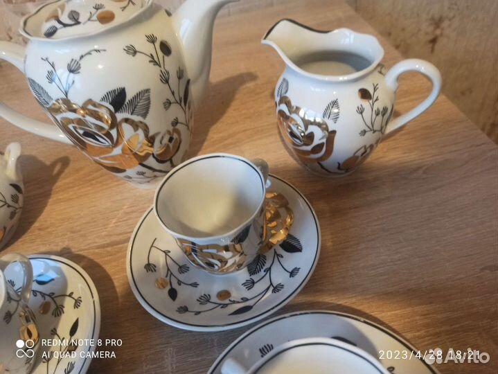 Сервиз новый кофейный