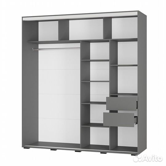 Шкаф купе с зеркалом