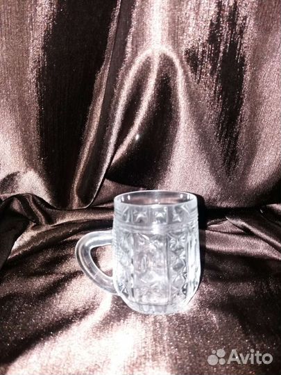 Кружки хрустальные